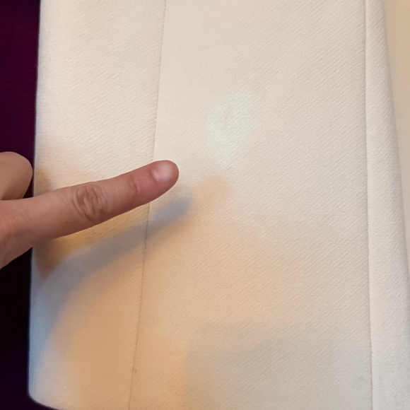 J Crew Vintage Wool Cream Coat Size 10 - Picture 2 of 6